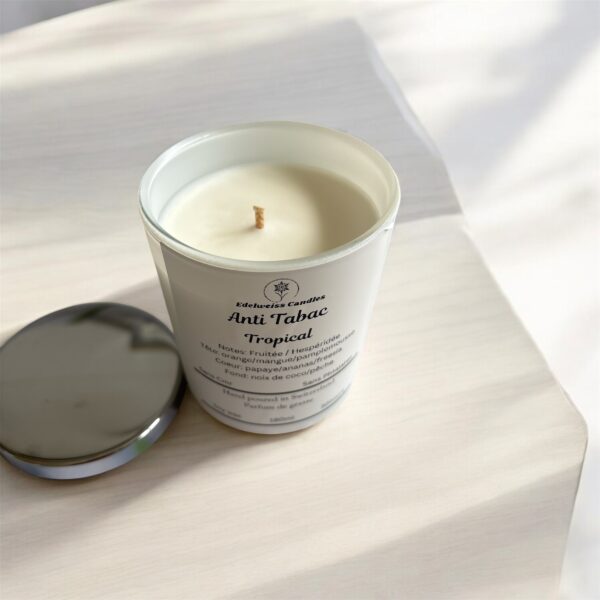 Bougie Parfumée au Monoï – Évasion Soleil & Douceur des Îles - Image 2